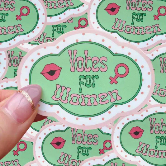 Votes for Women Waterproof Sticker
